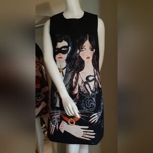 Painted Portraits Dress